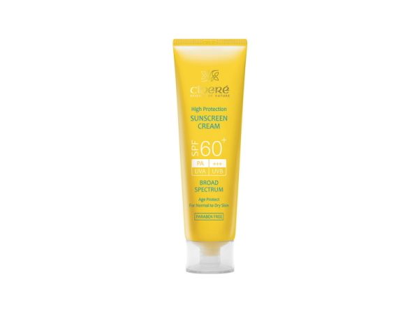 کرم ضد آفتاب سینره+SPF60 بدون رنگ