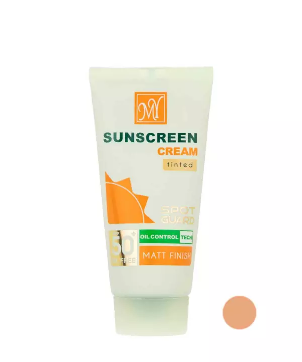کرم ضد آفتاب رنگی فاقد چربی SPF50 مای