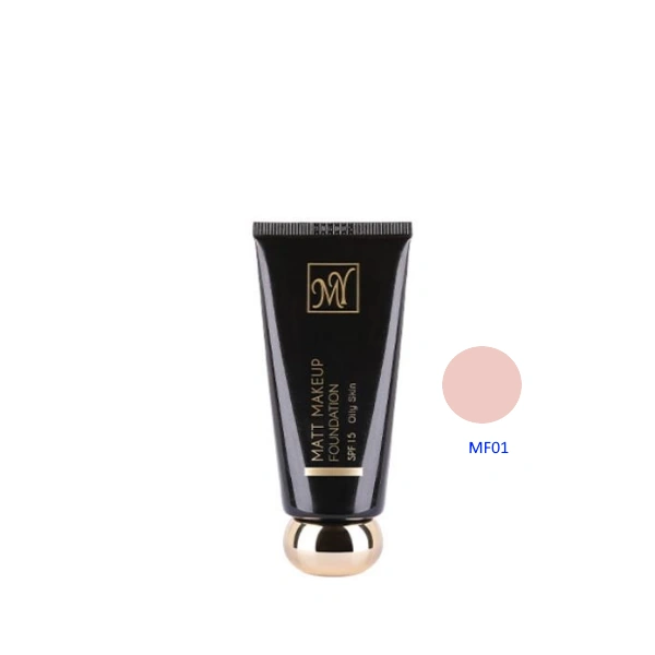 کرم پودرمات و فاقد چربی SPF 15 بلک دایموند Matt Makeup شماره 01