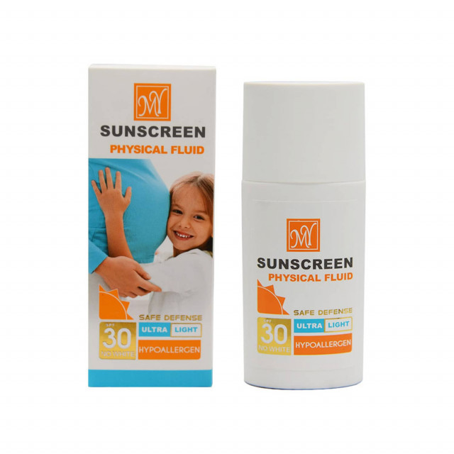 فلوئید ضد آفتاب فیزیکال SPF 30 مای