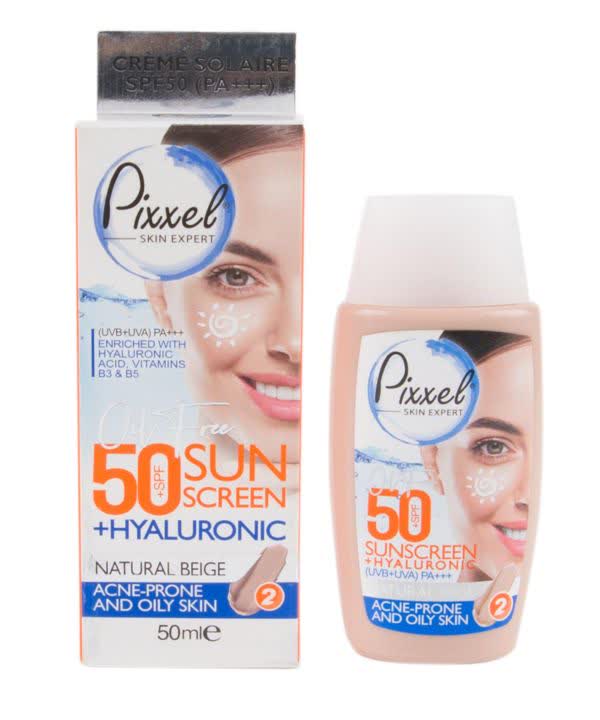 ضد آفتاب بژ طبیعی پیکسل SPF50