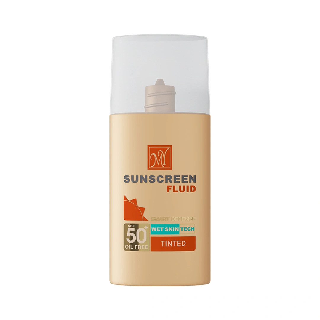 فلوئید ضد‌آفتاب رنگی SPF50 مای