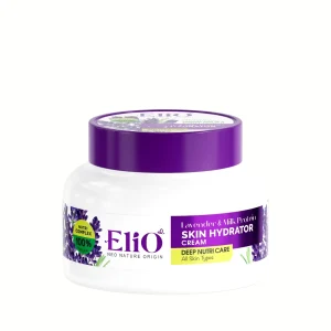 کرم مرطوب کننده کاسه ای اسطوخدوس و شیر الیو